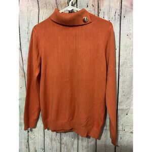 NEW Molly Bracken Sweater Toasted Orange Size M/L
